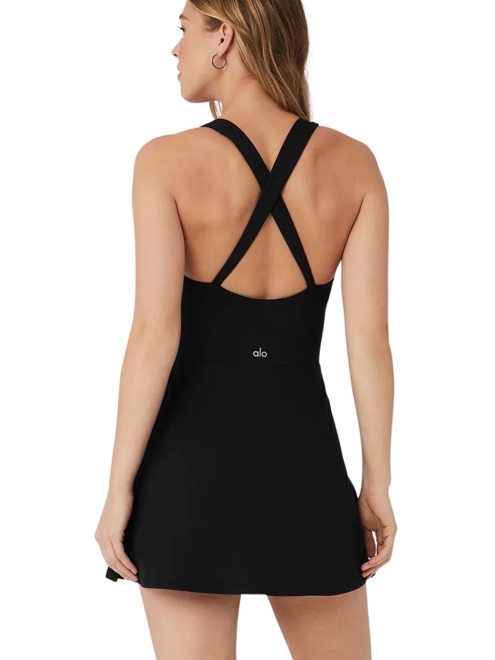 Alo | S | ALosoft Showcase Dress in black